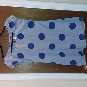 Tea Collection Size 8 blue polkadot dress